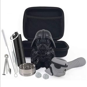 Star Wars herb grinding kit with pipes new